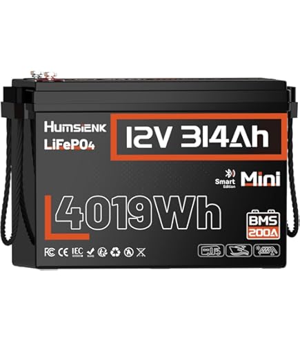 Amazon.co.jp: 12V 300Ah リン酸鉄リチウムイオン電池 12V バッテリー